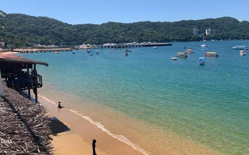 Penthouse Con Jacuzzi En Acapulco Diamante Apartment Bagian luar foto