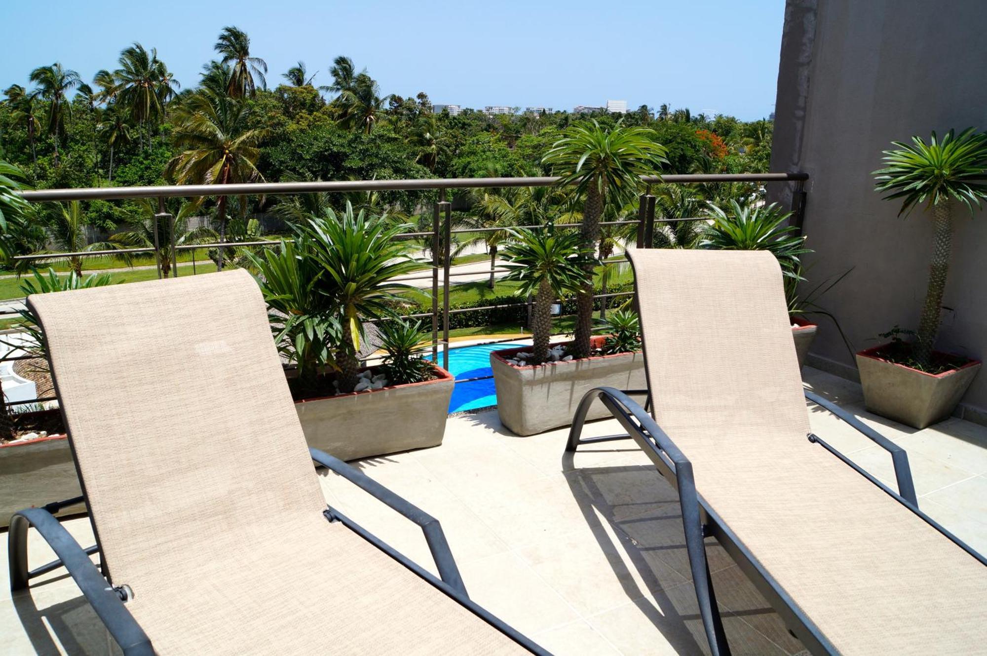 Penthouse Con Jacuzzi En Acapulco Diamante Apartment Bagian luar foto